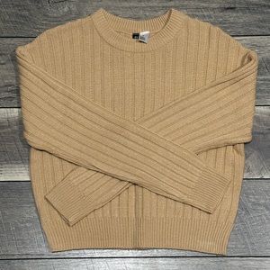 H&M Rib Knit Sweater (XS)